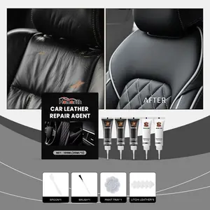 Car Leather Care Kit Leather Seat Interior Scratch Cover Leather Wear Repair Colorant