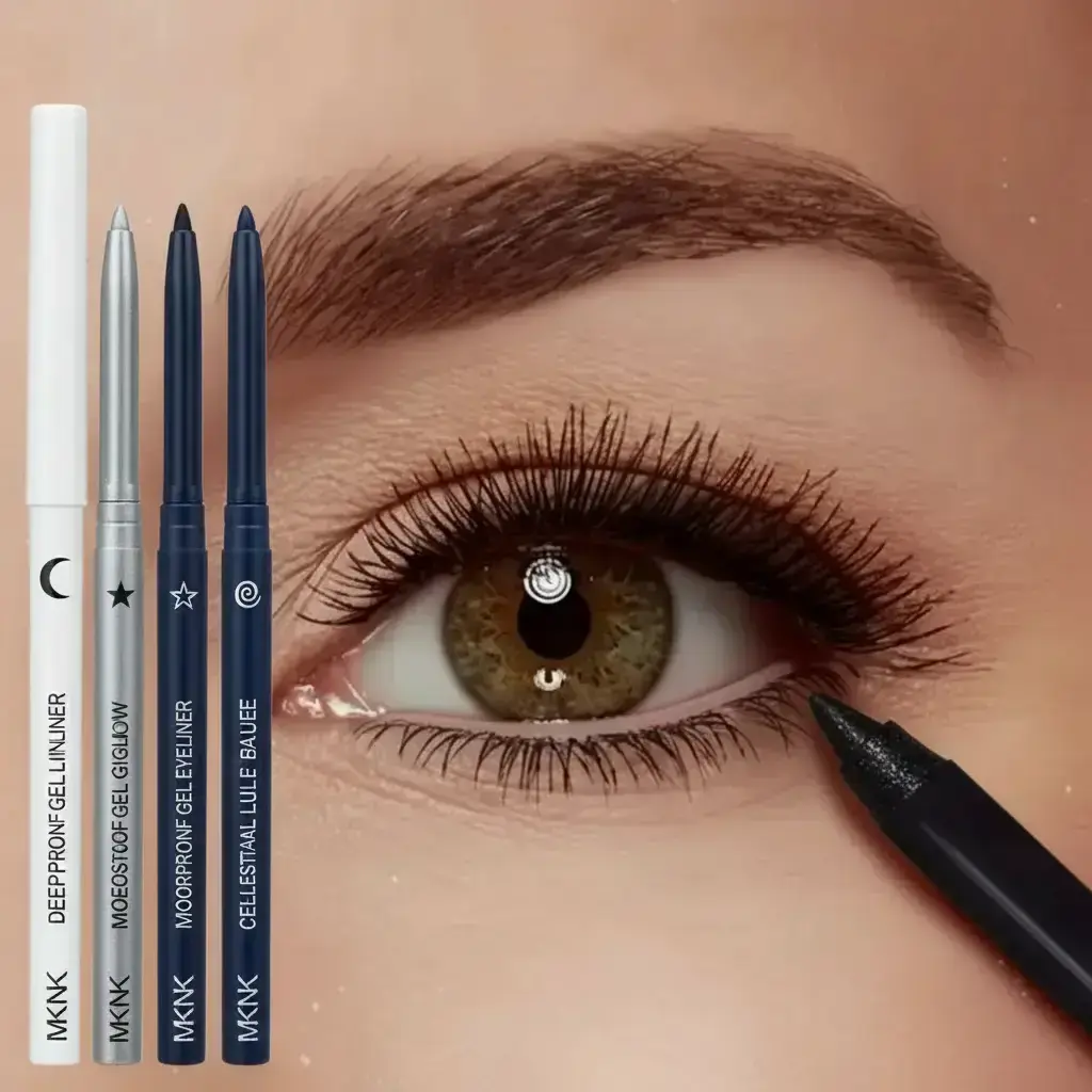 Long Lasting Waterproof Eyeliner, Longwear Eye Liner, 3 Counts/set Smooth Eyeliner, Easy To Apply for All Skin Types, Enhance Eye Makeup, Eye Makeup Product for Women & Girls, Cosmetic