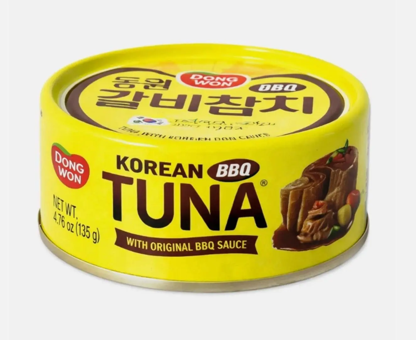 Dongwon Korean BBQ Tuna Galbi Flavor 150g x 2 / 4 / 6 / 8 Cans Korean Canned Tuna