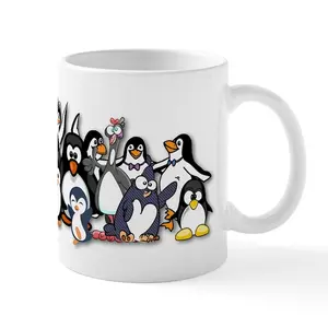 Penguins 11 oz Ceramic Mug