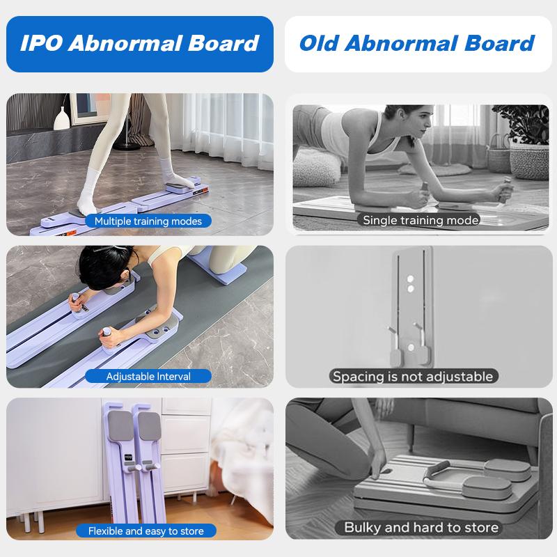 IPO Core Workout Equipment Multifunctional Split Abdominal Board for Pilates Arm Strength Training Home Exercise Tummy & Bicep Trainer Push Up Stand festival gift