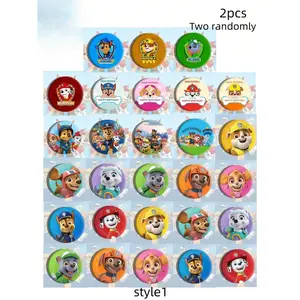 1/6pcs Cartoon rescue dog  acrylic keychains featuring heroic puppies. Ideal hanging accessories for students' school bags. Beautiful and cute pendants. The best holiday gift for a good friend. Decorative items for party atmosphere.