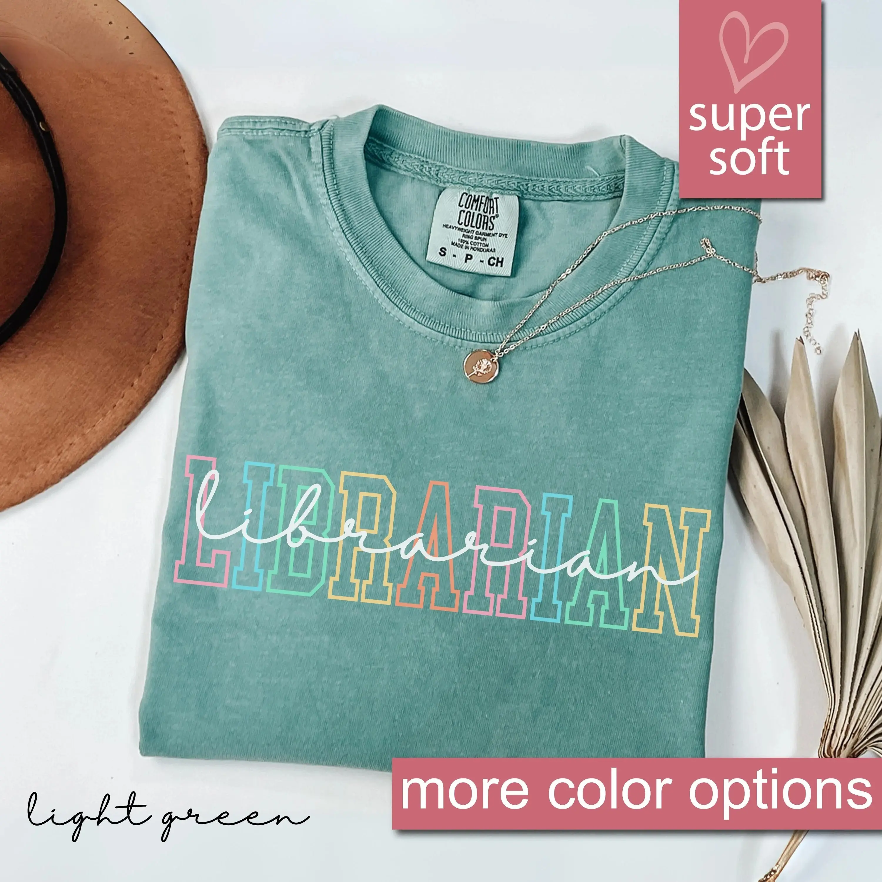 Comfort Colors Librarian Shirt, Librarian Tshirt, Gift For Librarian, Reading Shirt, Librarian T-Shirt, School Librarian Tee Reader Books