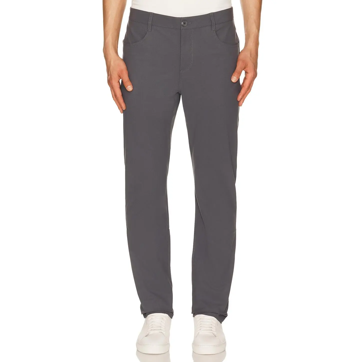 Vuori Meta Athletic Slim Fit Pant in Charcoal