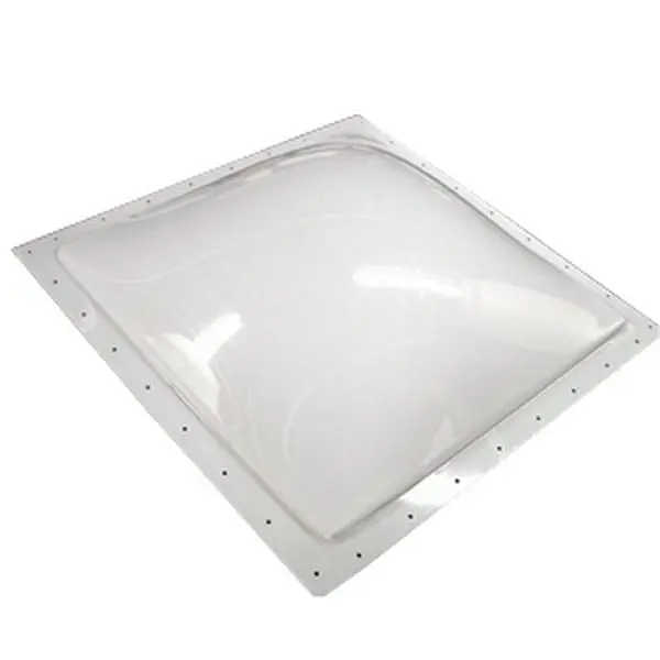 White 18.25x18.25 in. Skylight for RVs, Thermoformed Replacement Skylight with Elastomeric Sealant