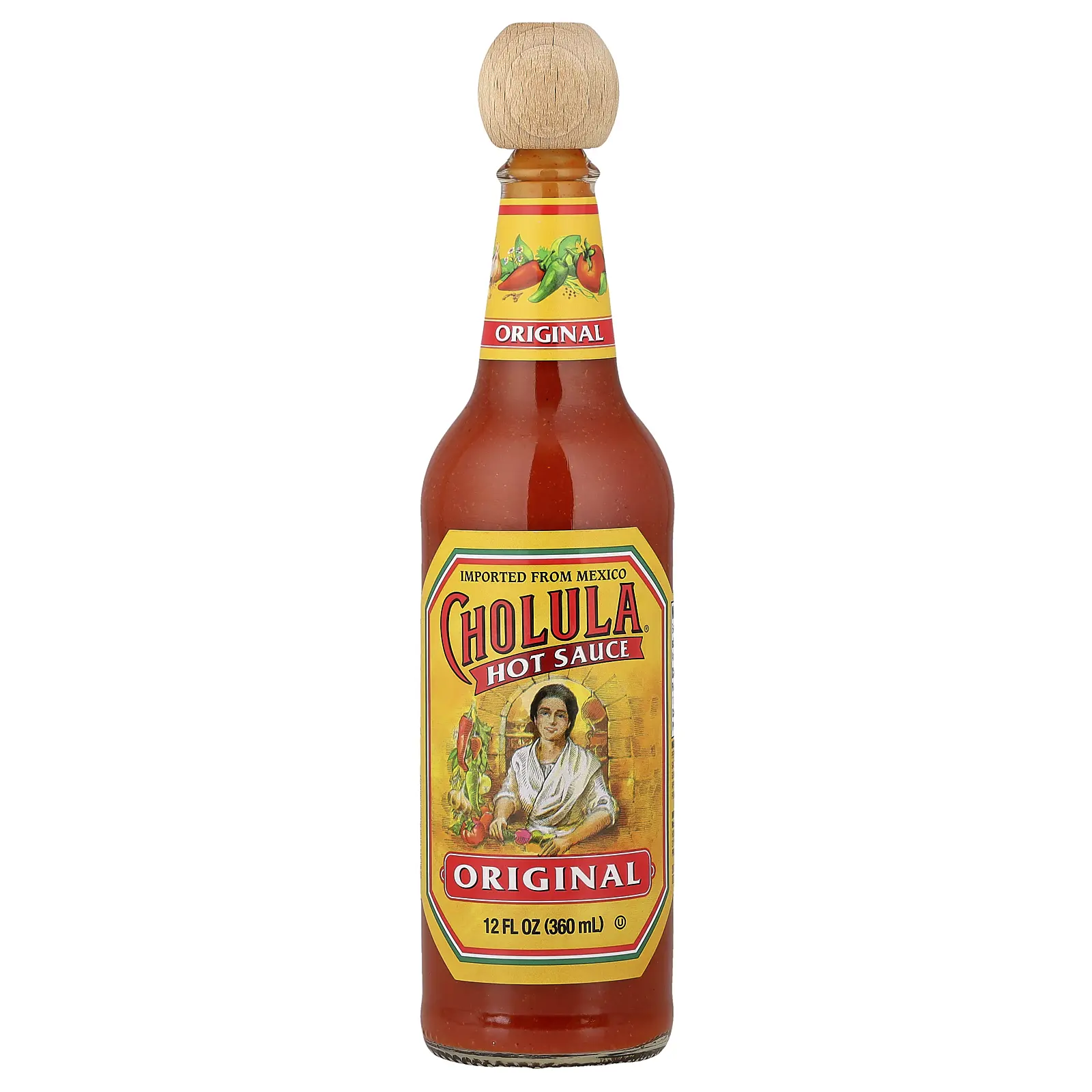 Cholula Hot Sauce, Original, 12 fl oz (360 ml)