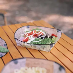 Ultra-Light Folding Tableware Set - Portable Bowl, Plate & Coffee Filter Cup Combo for Camping, Hiking. Multi-Purpose Nesting Dishware with Funnel, Compact Foldable Design