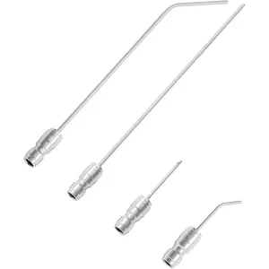 High  Washer Nozzle Kit for Washing,  Washer  Tips for , Washing Machine, Ac Cleaning, Water Heater, Narrow Crevice, 1/4" Quick Connect, 4 Pack, 2-4 GPM