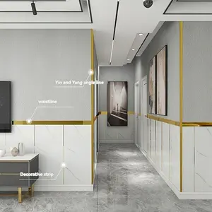 Self-adhesive wall decorative strips, used for edge decoration, are highly suitable for sealing the gaps around doors, windows and furniture, and can also protect corners and frames.