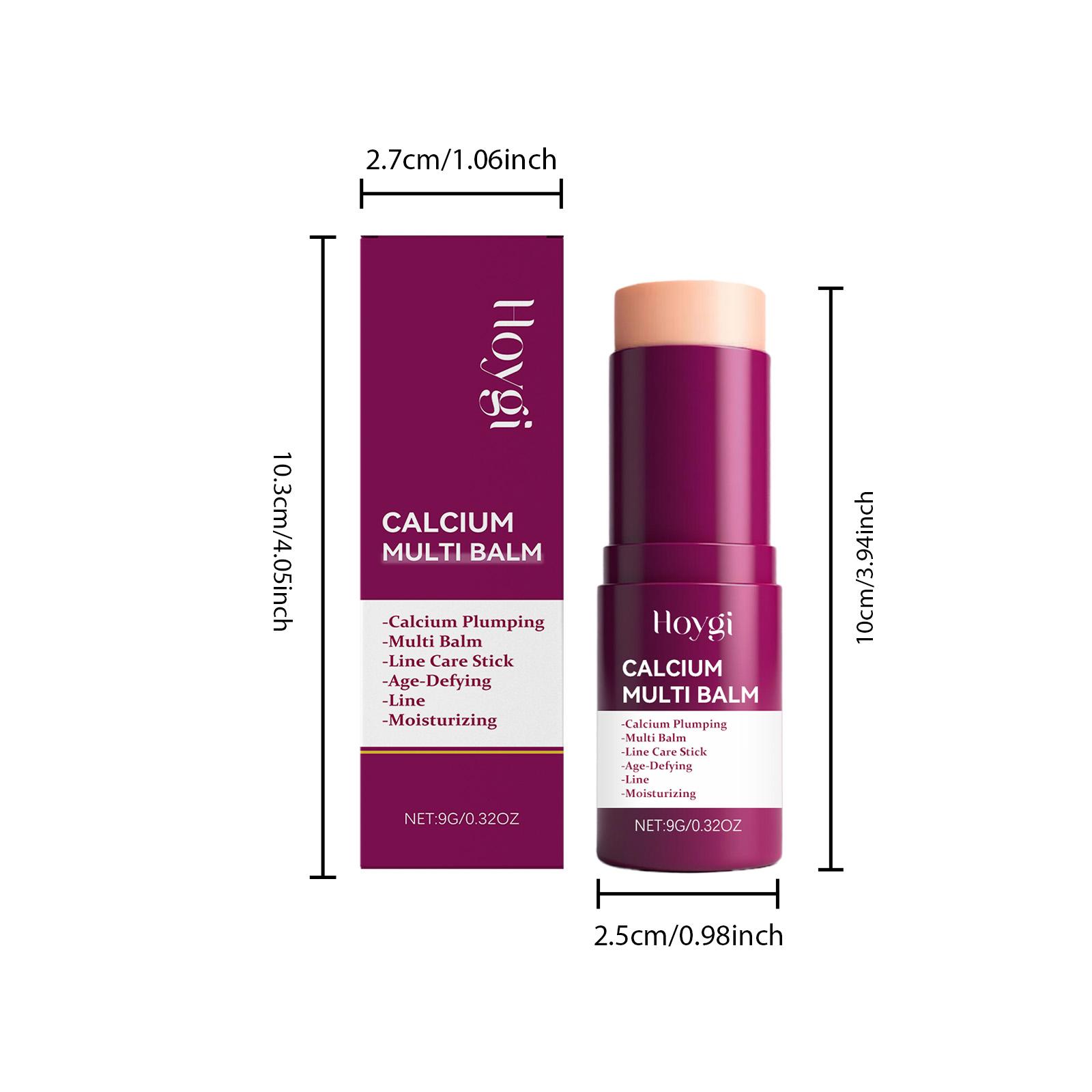 Cemenrete Calcium Volume Multi Balm 9g - Moisturizer, Boosts Collagen, Elasticity, Firmness, Single Item, Lip Moisturizer