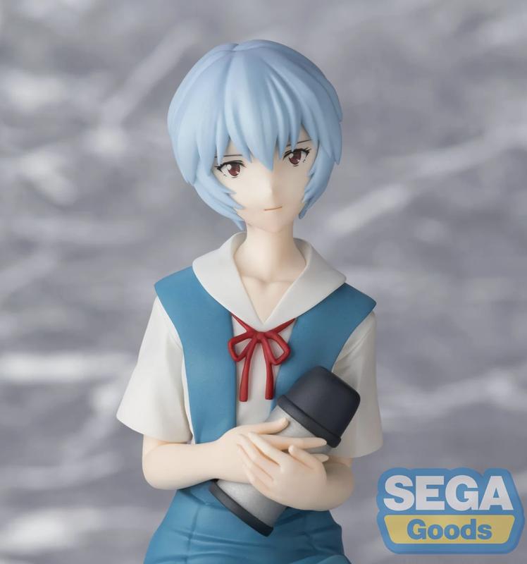 Rebuild of Evangelion Rei Ayanami Premium Perching Figure