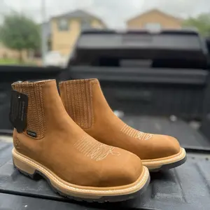 Zapato de trabajo con casco miel work boot