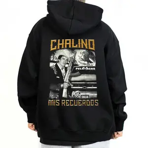 HOT Chalino Sanchez - Unisex Hoodie Sweatshirt T Shirt, Chicanos Clothing, Chicano Streetwear, Cholo Fashion, Outdoor, Mexican, Mexico Styles, Printed