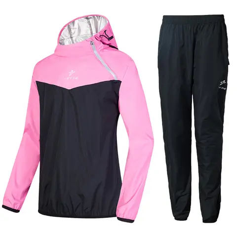 Sauna Suit Sweat Sauna Jacket Pant Gym Workout Sweat Suits