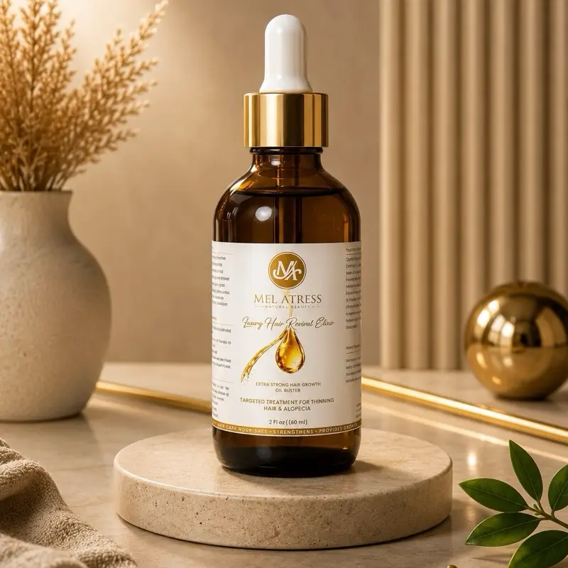Revival Elixir Extra Strength Follicle Support Hair Oil, Gentle Moisture-Rich Haircarey Treatment for Dry and  Thinning