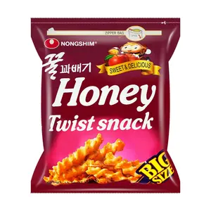 NONGSHIM Honey Flavored Twist Snack Family Pack 285g
