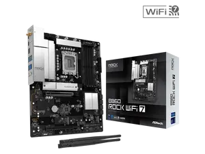 ASRock B860 Rock WiFi 7 LGA 1851 Intel B860 ATX Motherboard