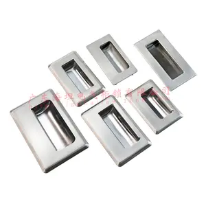 Haitan 304 Stainless Steel Concealed Handle Industrial Equipment Door and Window Cabinet Handle Stud Type Embedded Handle Handle Handle