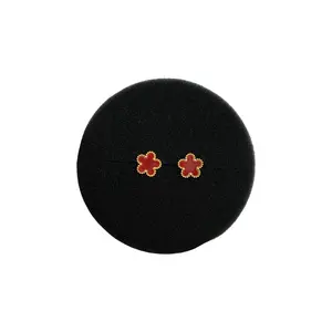 Five-Leaf Clover Earrings - Floral Design with Elegant Style