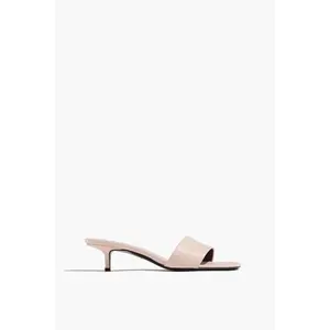 Andy Kitten Mule Heels in Light Pink