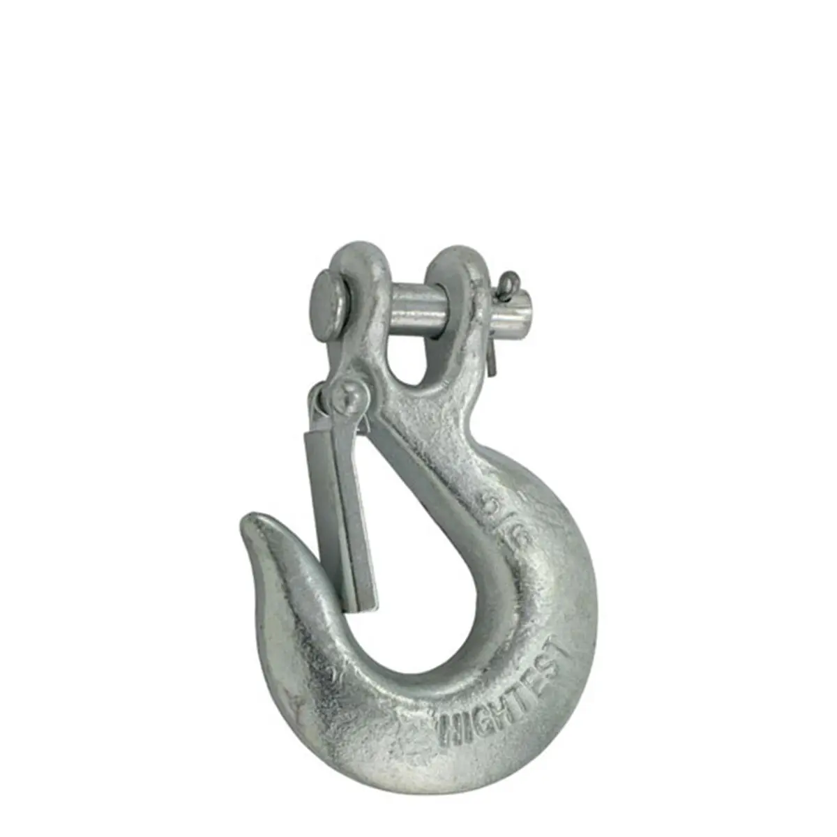 212 MAIN Steel Grade G40 Clevis Safety Hook with Safety Latch - 0.25 in., Pack of 2, Reach Length, Working Load Limit for Sailing Water Sports