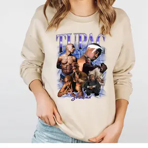 Tupac   Shirt full color, full size for fans, Vintage Tupac Graphic Tees, Legendary  Tupac Shakur Shirt, 2Pac Shirt, 90s Merch, Rapper Shirt