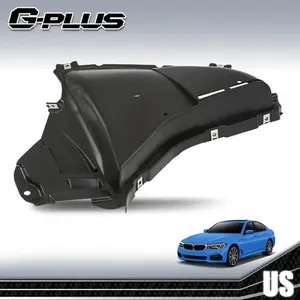 FRONT LEFT SIDE FRONT SECTION INJECTION FORM FENDER LINER FIT FOR 17-20 BMW 530I
