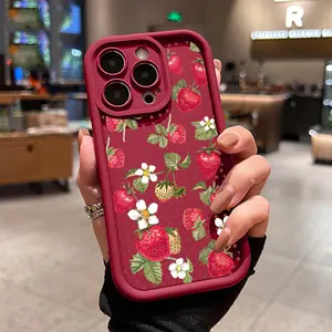 Sweet Blooming Magic Pattern TPU Phone Case for iPhone 16 15 14 Pro Max 13 12 11 XR XS Plus Shockproof Drop Protection Rugged Durable Silicone Cover Cellphone Protective Smartphone Casing