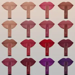 Long-lasting Matte Lipstick, 20 Colors Moisturizing Lip Gloss, Non-moisturizing Lipstick, Suitable for All Occasions Lip Makeup, Girls and Women Makeup Accessories, Cosmetic