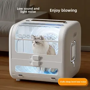 Pet Drying Box Large Space Cat Dryer Dog Fully Automatic Household Hair Dryer Low Noise Cleaning Supplies