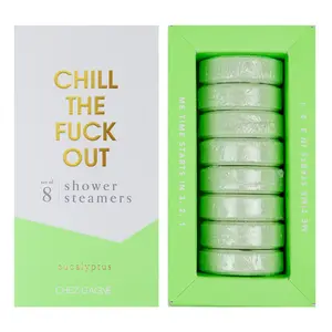 Chill the Fuck Out - Shower Steamers Gift Set - Eucalyptus Scent - Clean Ingredients