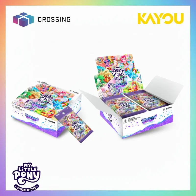 [SEALED] KAYOU My Little Pony Trading Card Game BP02 Discord - Display Box