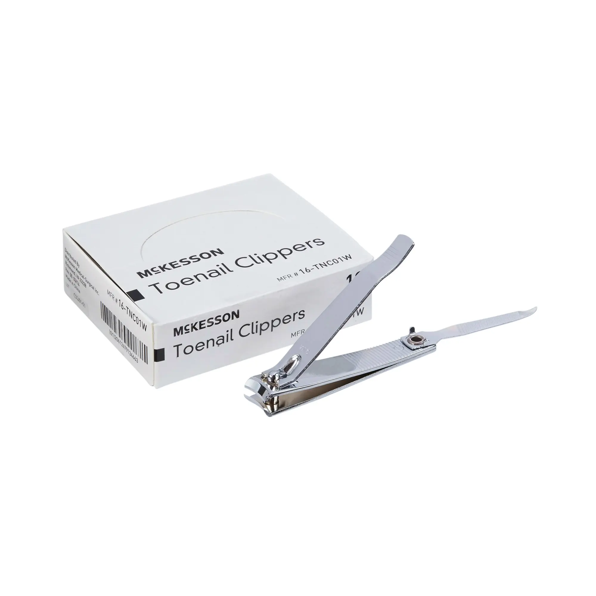Toenail Clippers McKesson Thumb Squeeze Lever Manicure Cutics