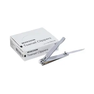 Toenail Clippers McKesson Thumb Squeeze Lever Manicure Cutics