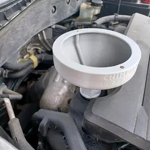 No Spill Locking Oil Funnel for Mazda/Ford - Vented High Flow & Magnetic!