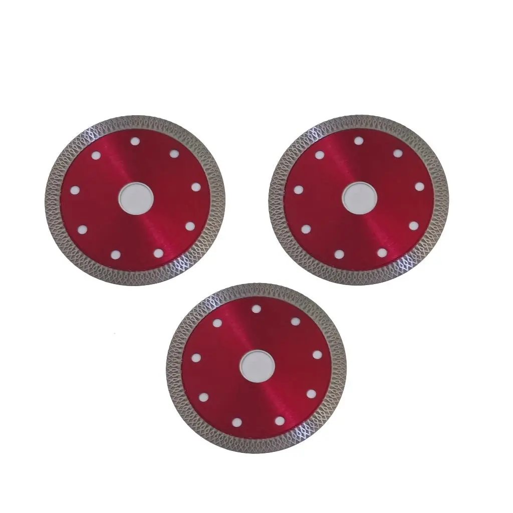 115mm Diamond Cutting Disc, Thin Cutting Disc, X-shaped Tooth Design Cutting Disc for Tile & DIY Project, Power Tool Accessories
