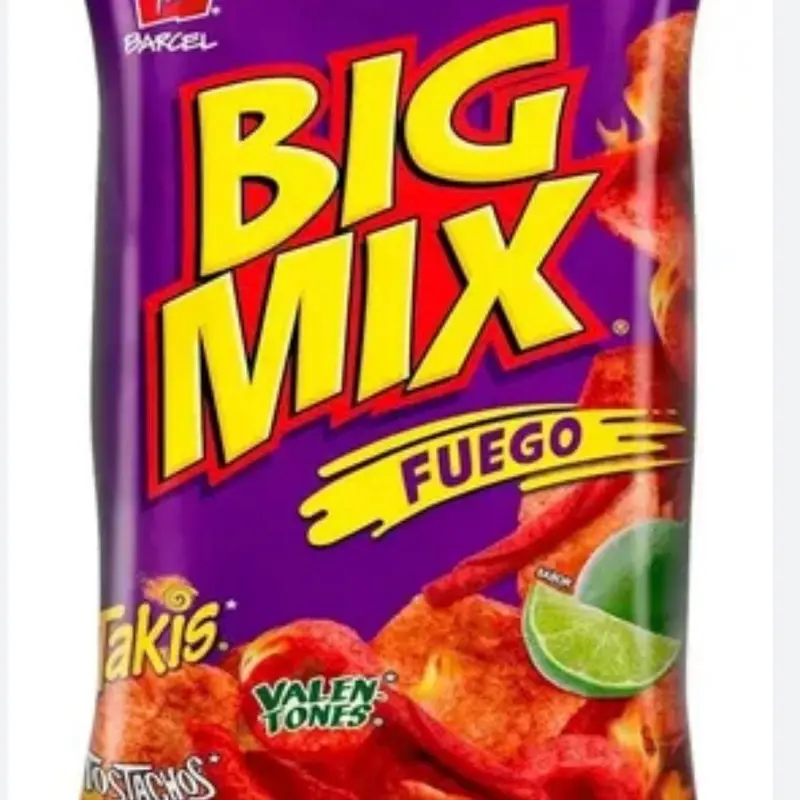 Big Mix Fuego Snack, 185g Crisps & Puffed Snack
