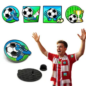 Fogepix FIFA World Cup 2026 Soccer Pins - Premium Lapel Pins Brooch Badge Cartoon Ball Brooches for Fans Backpack Hat Decors