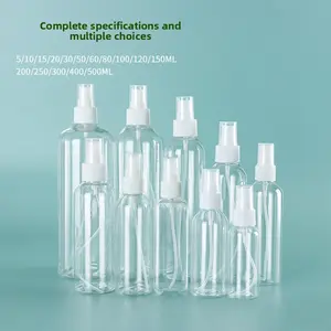 Plastic Refillable Spray Bottles with Pump, Beauty & Personal Care Makeup Tool for Cosmetic Application