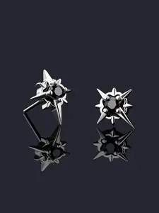 Unisex Zircon Earrings Set, Stud Earring, Trendy Hip-Hop Fashion Jewelry, Perfect Gift for Daily Wear & Special Occasions, Versatile Accessory