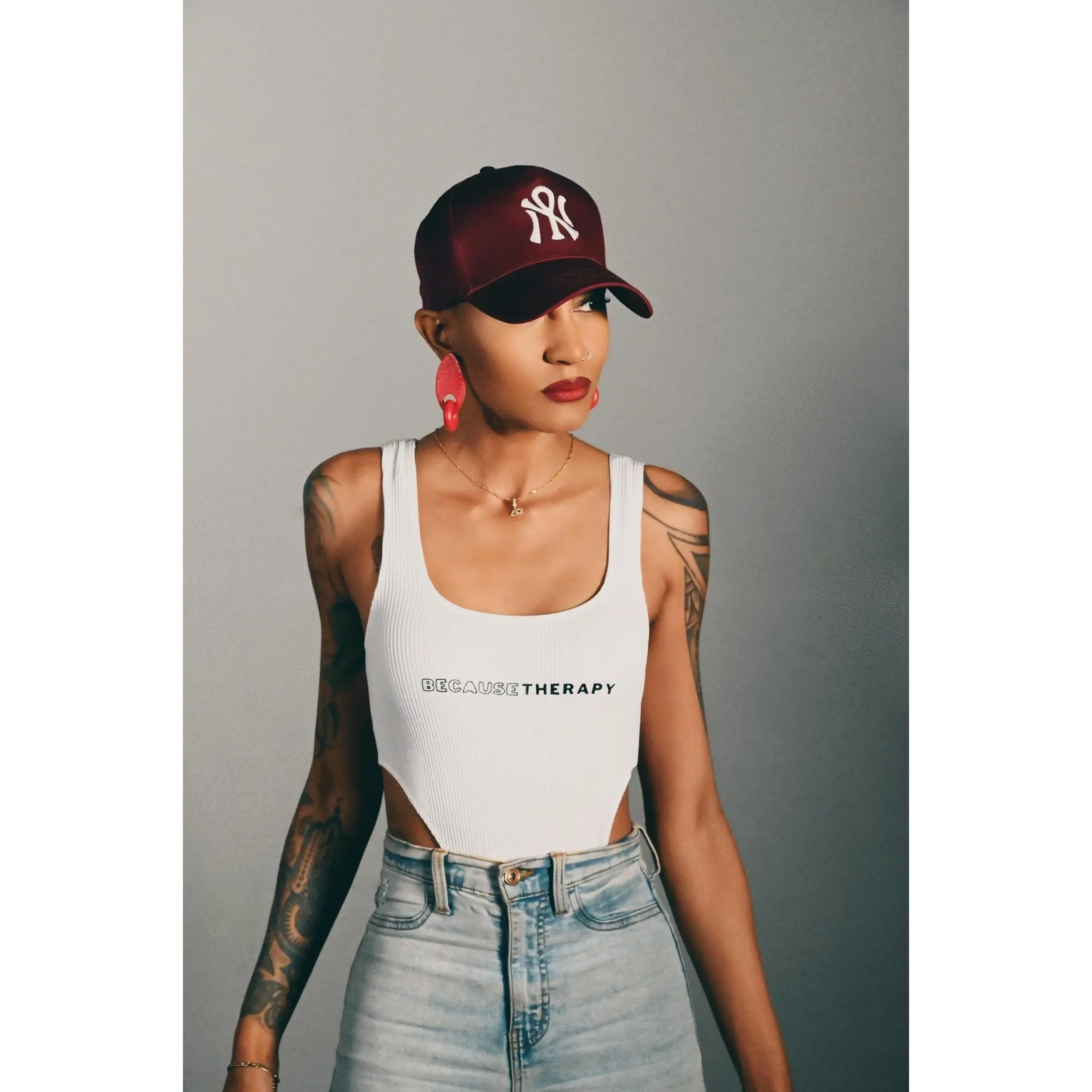 NY KEY OF LIFE Maroon Snapback Cap
