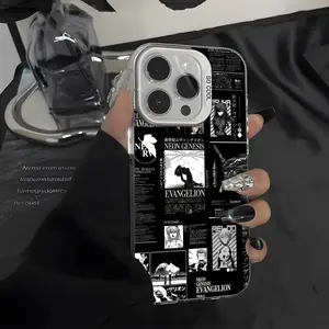 Neon Genesis Evangelion Aesthetic Pattern for iPhone Case:  Luxury Design with Enhanced Protection The perfect gift for a holiday or birthday |for iPhone 16/15/14/13/12/11