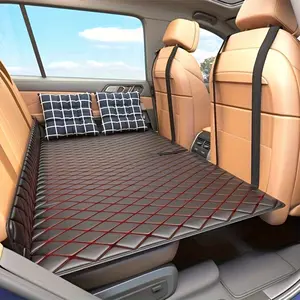 Car Mattress Non-Inflatable Car Back Seat Folding Bed Mattress for Car Traveling