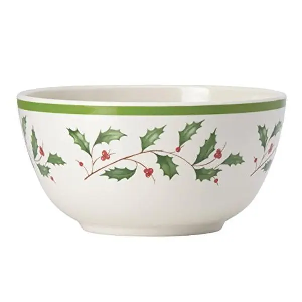 Lenox 870016 Holiday Dinnerware Melamine All Purpose Bowl Set - 4 Piece