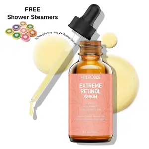 Retinol Serum for Face 2.5% with Vitamin B5 E, Hyaluronic Acid, Niacinamide Plant Extracts Skincare for All Skin Types, Comfort Herbal Radiant Skincare Aloe