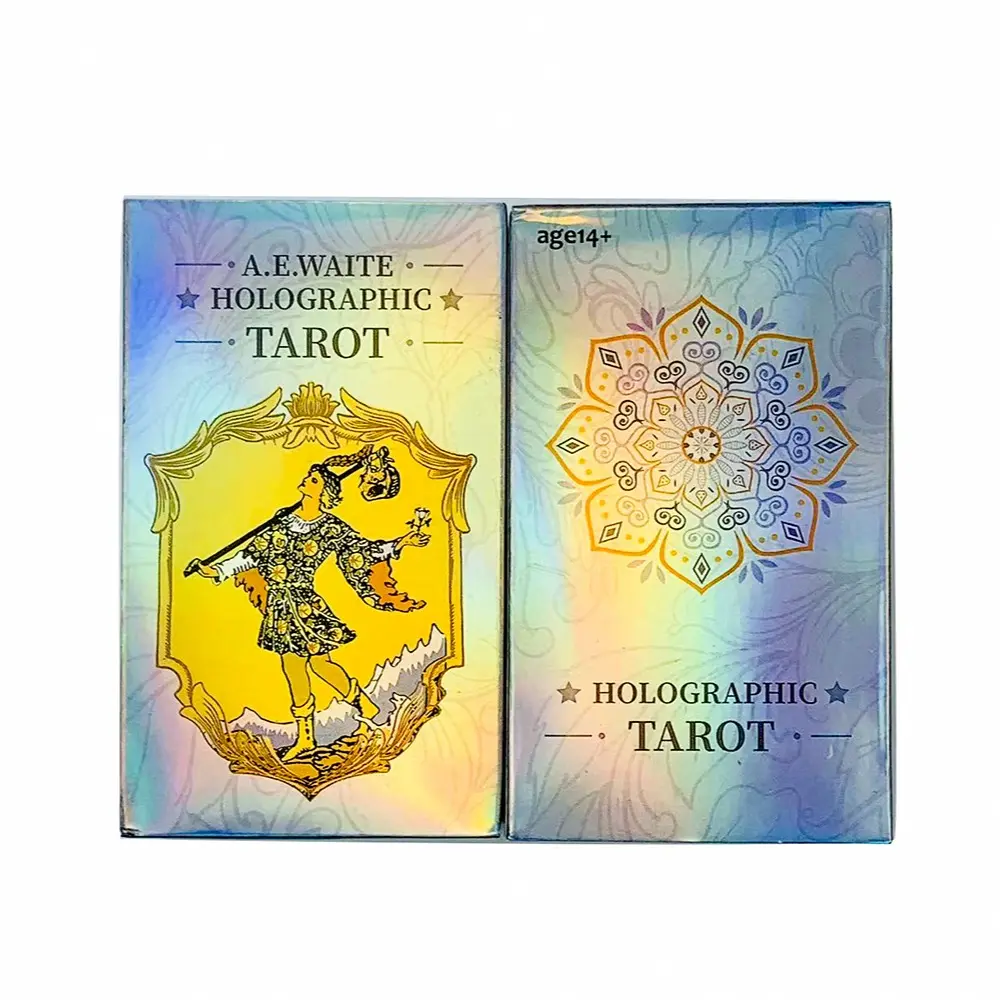 Classic Rider-Waite Tarot Card Game with 78 Durable Tarot Cards, Includes Holographic Flash Cards, Perfect Gift for Tarot Enthusiasts & Beginners - TikTok Shop Classic Rider-Waite Tarot Card Game with 78 Durable Tarot Cards, Includes Holographic Flash Cards, Perfect Gift for Tarot Enthusiasts & Beginners - TikTok Shop