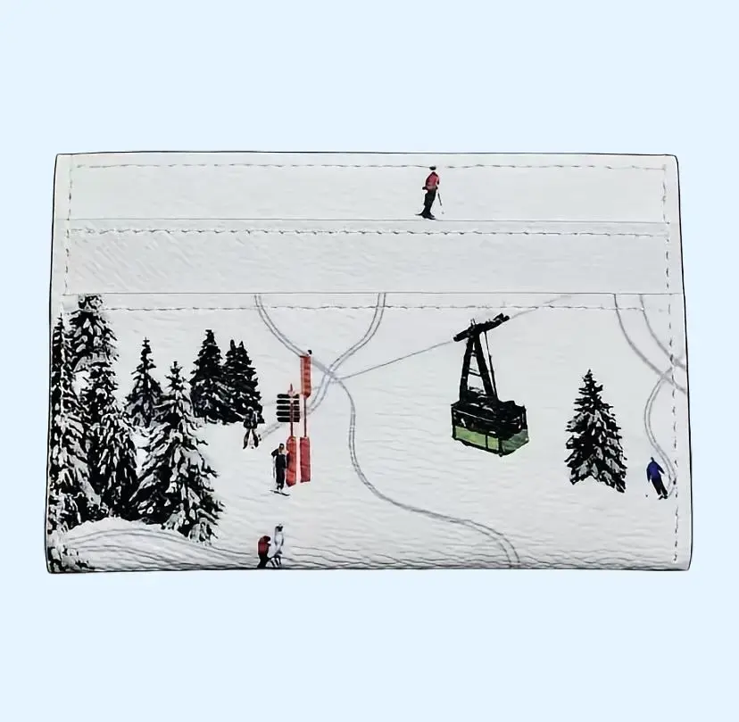 Unisex Themed Card Holder - High-Quality Men's Card & ID Case Accessory with Premium Logo, All Logos Included, Beautifully Packaged Gift Idea for Versatile Occasions