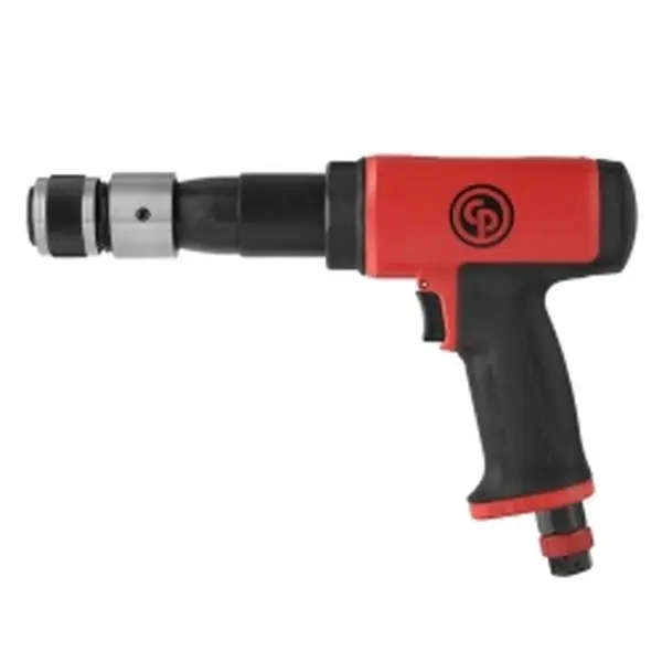 Chicago Pneumatic CP7165 Low Vibration Long Hammer, 11 J of Power, 4 Adjustable Power Settings, Durable Aluminum Motor Housing, Rubber Grip, .401 Shank, 2,500 Blows Per Minute