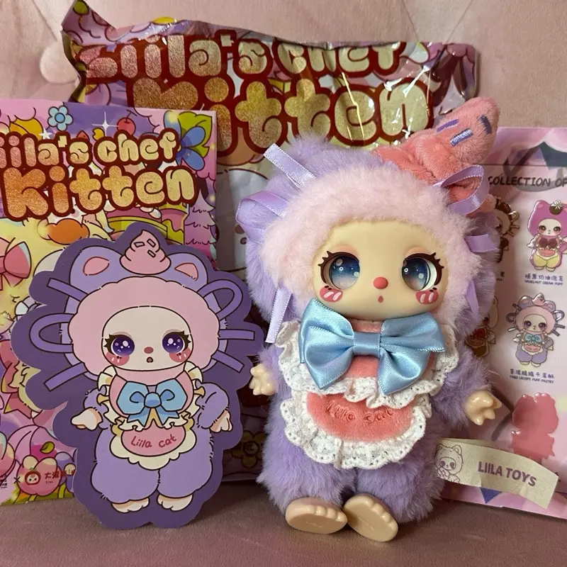 CONFIRMED Liila Lucky Kitten – Taro Crispy Puff Pastry | Authentic | Complete Accessories