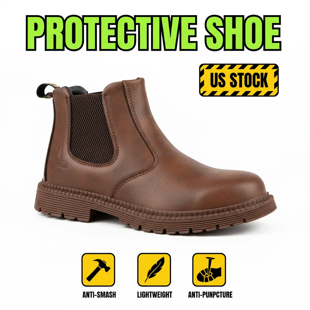 Women's Chic Round Toe Cuban Slip-On Orthopedic Chef Work Shoes - Synthetic, Breathable Material, Plain Look, Indestructible, Puncture-Resistant, Splash-Proof, Water-Resistant, Anti-Slip, Durable, Comfortable Kitchen Footwear